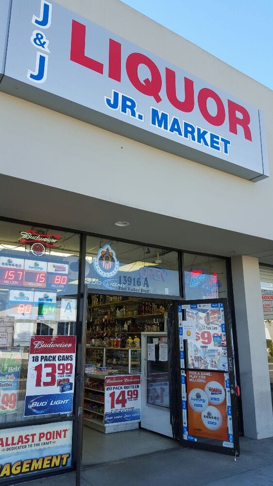 J & J LIQUOR MART Updated September 2024 13916 Valley Blvd, La