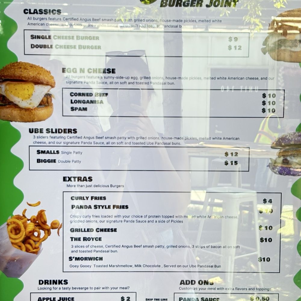 Panda Sal's - Menu - Burgers Near Me - Bellflower, California Panda Sal's - Menu - Burgers Near Me - Bellflower, California
