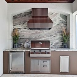 Outdoor kitchen remodeling