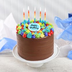We Take The Cake - Gluteten Free Birthday Celebration Cake- A perfect way to celebrate , gluten free style!