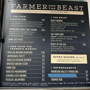Farmer And The Beast - Food Trucks Near Me - Portland, Oregon