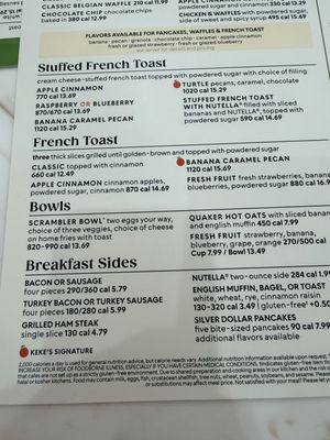 Menu photo 2 Keke's Breakfast Cafe Las Vegas, NV Menu photo 2 Keke's Breakfast Cafe Las Vegas, NV