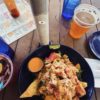 Lucky Fish Beach Bar & Grill - Tuna poke nachos - Seafood Near Me - Pompano Beach, Florida Lucky Fish Beach Bar & Grill - Tuna poke nachos - Seafood Near Me - Pompano Beach, Florida