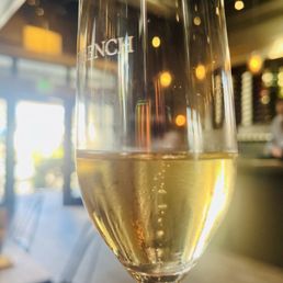 Sparkling wine tasting. Sparkling wine tasting.