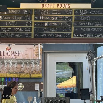 Allagash Brewing Company - Menu Board 7/2025 - Breweries Near Me - Portland, Maine