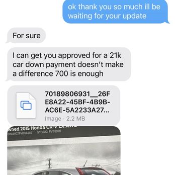 Van Nuys CDJR - This is when he told me I was approved and we were good to go on Friday ( March 31,2023) - Car Dealers Near Me - Van Nuys, California