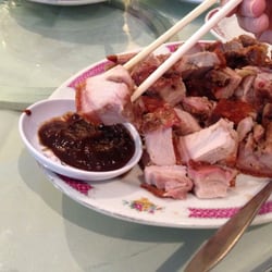 La Maison de Kum Mon - Meaty Chinese roast pork.