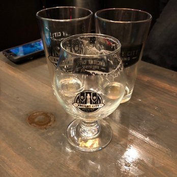 Ancient City Brewing Taproom - Empty beer glasses - Breweries Near Me - Saint Augustine, Florida Ancient City Brewing Taproom - Empty beer glasses - Breweries Near Me - Saint Augustine, Florida