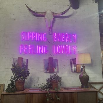 Finch - One always feels lovely supping bubbly :-) - American Near Me - Wildomar, California