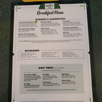 Metro Diner - Lunch breakfast menu - American Near Me - Indianapolis, Indiana Metro Diner - Lunch breakfast menu - American Near Me - Indianapolis, Indiana