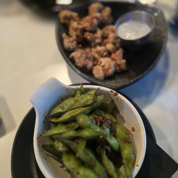 Glass Box San Diego - Edamame, karaage - Seafood Near Me - San Diego, California Glass Box San Diego - Edamame, karaage - Seafood Near Me - San Diego, California