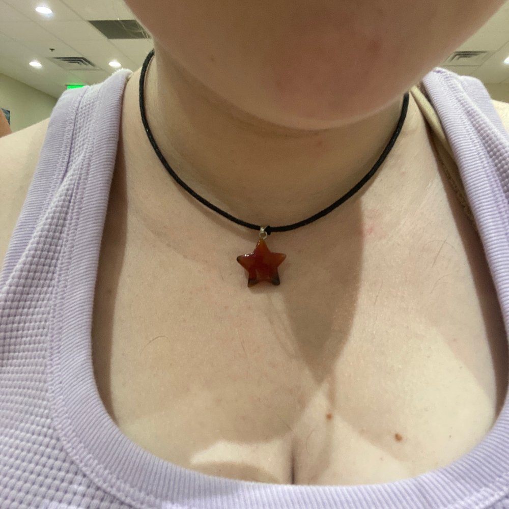 Carnelian star pendant Carnelian star pendant