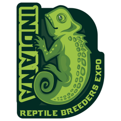 Indiana Reptile Breeders Expo - Our logo, featuring Kirbe the IRBE chameleon.