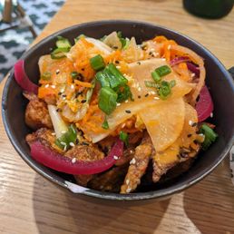Kimchi fries Kimchi fries