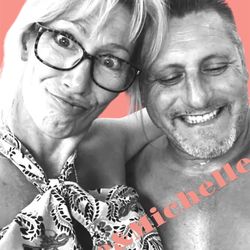 AAA Cuts Michelle B - My man  and I l horsing around