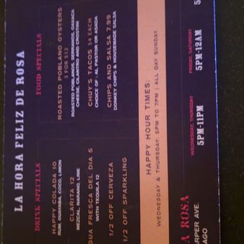 Cantina Rosa - Mexican Near Me - Chicago, Illinois