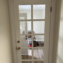 JSP Precision Cleaning - Cleaned door windows.