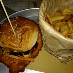 Blue Beef - Chicken burger teriyaki
