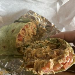Hummus Wrap with Tofu Hummus Wrap with Tofu