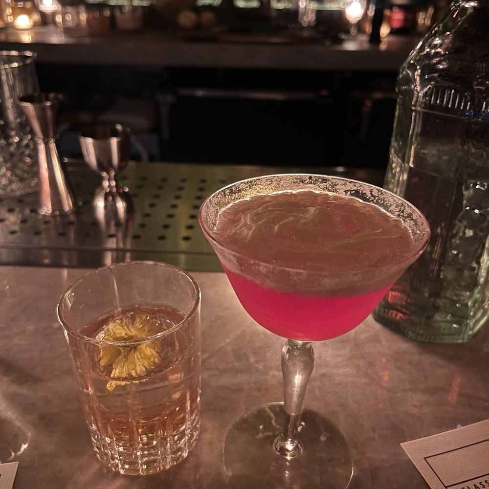 Chopped and screwed and purple pisco sour