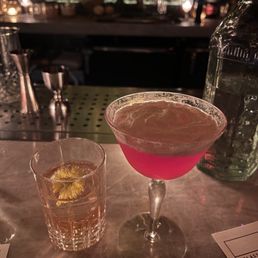 Chopped and screwed and purple pisco sour