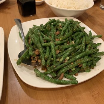 Jeng Chi - Green beans with ground pork - Bakeries Near Me - Richardson, Texas Jeng Chi - Green beans with ground pork - Bakeries Near Me - Richardson, Texas
