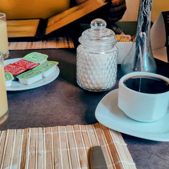 Real San Juan Center - Freshly squeezed juice. Unfortunately the coffee wasn't as fresh. - Hotels Near Me - Mérida, YUC