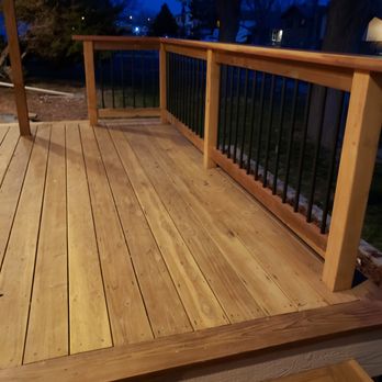 Sunshine Builders - only purchased 2 pieces of redwood
plus treated 2x8 and hardware for frame - Decks & Railing Near Me - Thornton, Colorado Sunshine Builders - only purchased 2 pieces of redwood
plus treated 2x8 and hardware for frame - Decks & Railing Near Me - Thornton, Colorado