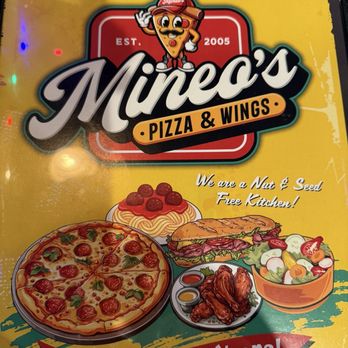 Mineo's Pizza & Wings - Front of menue - Pizza Near Me - Franklin, Tennessee Mineo's Pizza & Wings - Front of menue - Pizza Near Me - Franklin, Tennessee