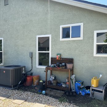 Gladiator Home Solutions - Back of the house with new windows - Gutter Services Near Me - Roseville, California Gladiator Home Solutions - Back of the house with new windows - Gutter Services Near Me - Roseville, California