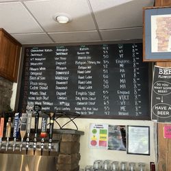 Vermont Tap House - Beer menu