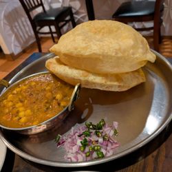 Chana Batura, pillowy and delish