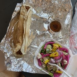 Falafel King Sandwich Combo Falafel King Sandwich Combo