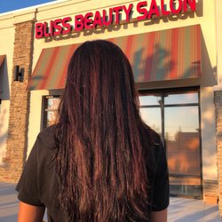 Bliss Beauty Salon - Mahogany Highlights