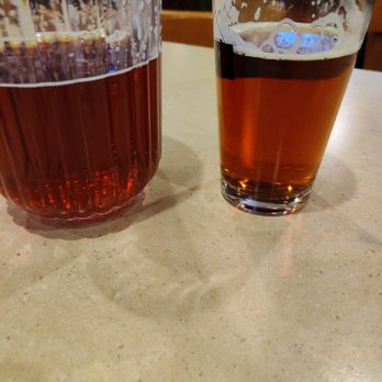 Coconut Kenny's Pizza - Burlington - A pitcher of amber - New American Near Me - Burlington, Washington Coconut Kenny's Pizza - Burlington - A pitcher of amber - New American Near Me - Burlington, Washington