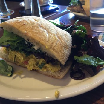 Urth Caffé - Orange - Chicken Curry Sandwich - Coffee & Tea Near Me - Orange, California