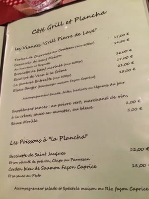 Menu photo 1 Le Caprice Colmar, 68