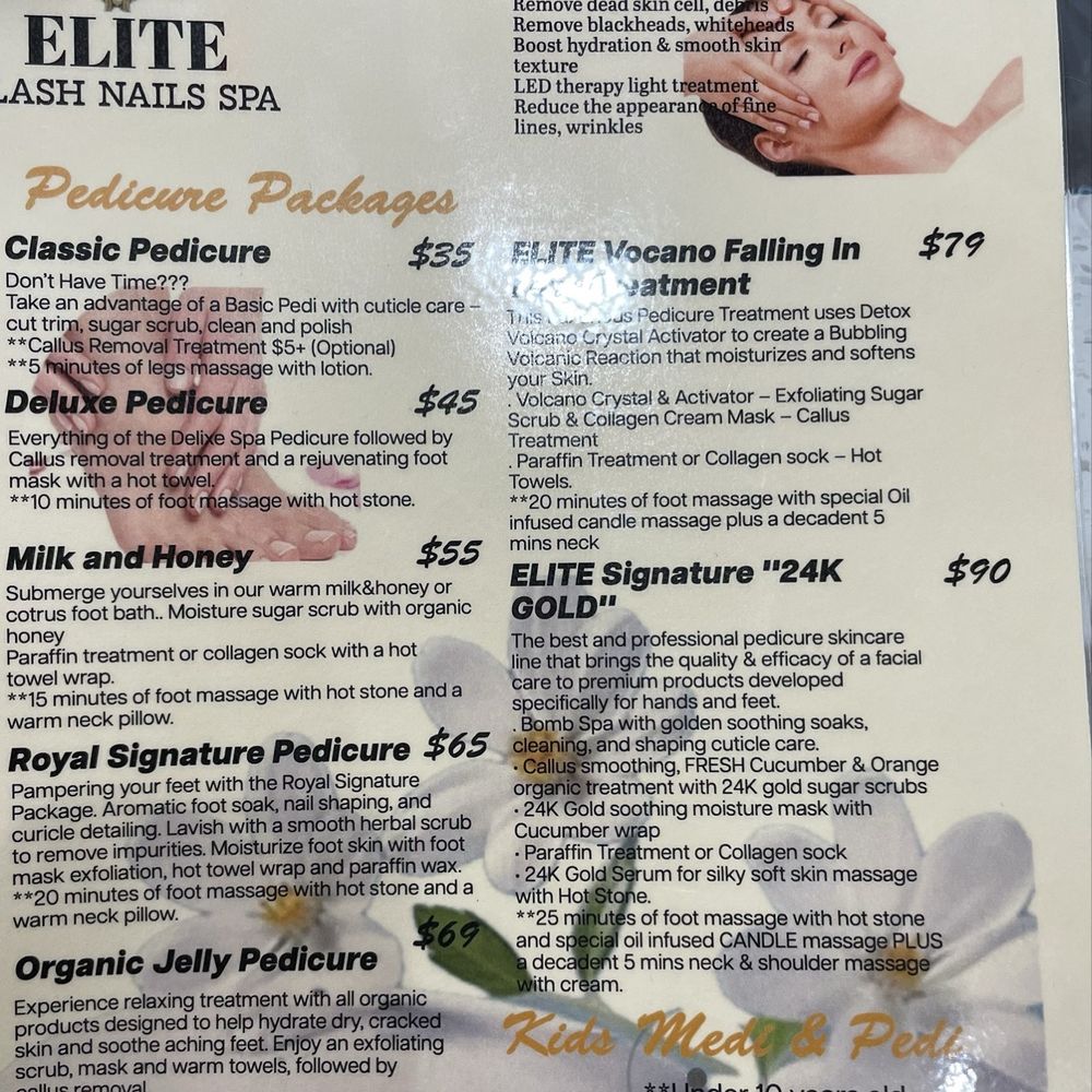 Elite Lash Nails & Spa - Price menu - Nail Salons Near Me - Katy, Texas Elite Lash Nails & Spa - Price menu - Nail Salons Near Me - Katy, Texas