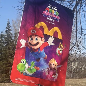 McDonald's - The new super Mario Brothers galaxy movie in a happy meal now - Burgers Near Me - Arnprior, Ontario McDonald's - The new super Mario Brothers galaxy movie in a happy meal now - Burgers Near Me - Arnprior, Ontario