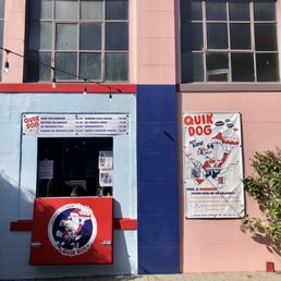 Exterior outside entrance of Quik Dog - San Francisco, California Exterior outside entrance of Quik Dog - San Francisco, California