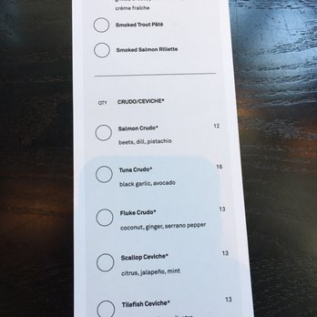 Row 34 - Seaport - Menu at Row 34 - New American Near Me - Boston, Massachusetts