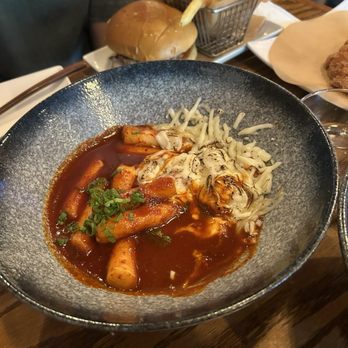 The Jin - Cheese Teokbokki with Chicken Katsu - Korean Near Me - New York, New York