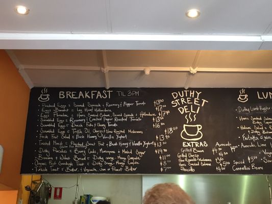 Menu photo 3 Duthy Street Deli Unley, SA