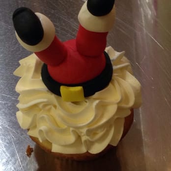 Sax & Liz - a cupcake decorated like santa claus - Bakeries Near Me - Kingsport, Tennessee Sax & Liz - a cupcake decorated like santa claus - Bakeries Near Me - Kingsport, Tennessee