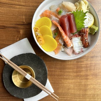 Sushi Row - Chirashi bowl. - Sushi Bars Near Me - Colorado Springs, Colorado