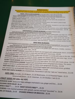Menu photo 6 Crazy Burger Narragansett, RI Menu photo 6 Crazy Burger Narragansett, RI