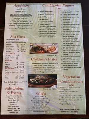 Menu photo 4 Cozumel Mexican Restaurant Smyrna, TN Menu photo 4 Cozumel Mexican Restaurant Smyrna, TN