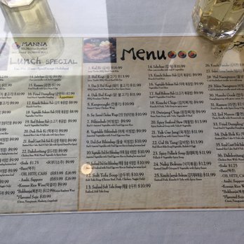 Manna - Menu 7.14.17 - Korean Near Me - San Francisco, California Manna - Menu 7.14.17 - Korean Near Me - San Francisco, California