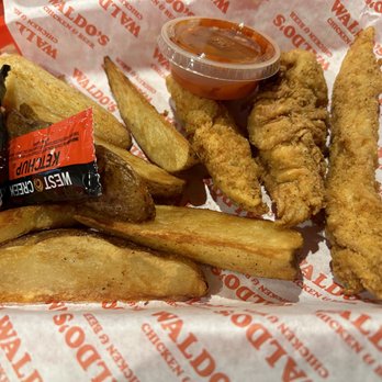 Waldo's Chicken & Beer - Tenders and wedges. (That's Rooster sauce.) - Southern Near Me - Franklin, Tennessee Waldo's Chicken & Beer - Tenders and wedges. (That's Rooster sauce.) - Southern Near Me - Franklin, Tennessee
