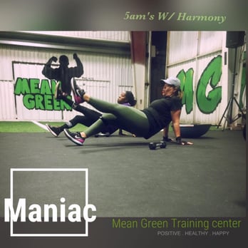 Mean Green Training Center - This is the 5am class with Harmony. Yes it's early - but it's worth it. - Trainers Near Me - Houston, Texas Mean Green Training Center - This is the 5am class with Harmony. Yes it's early - but it's worth it. - Trainers Near Me - Houston, Texas